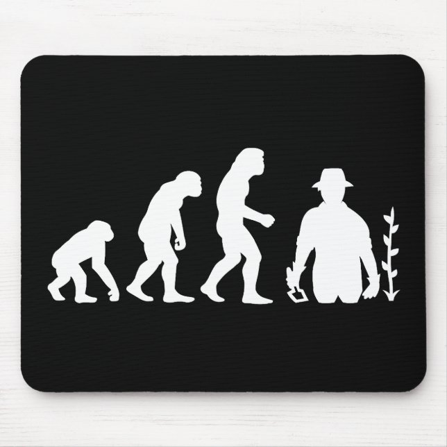 Mousepad Evolução do jardineiro (Frente)