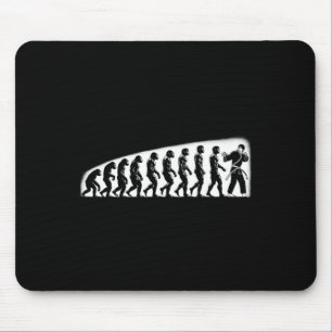 Mousepad Evolução do Karate Mma Kickboxing Muay Thai Jiu Ji
