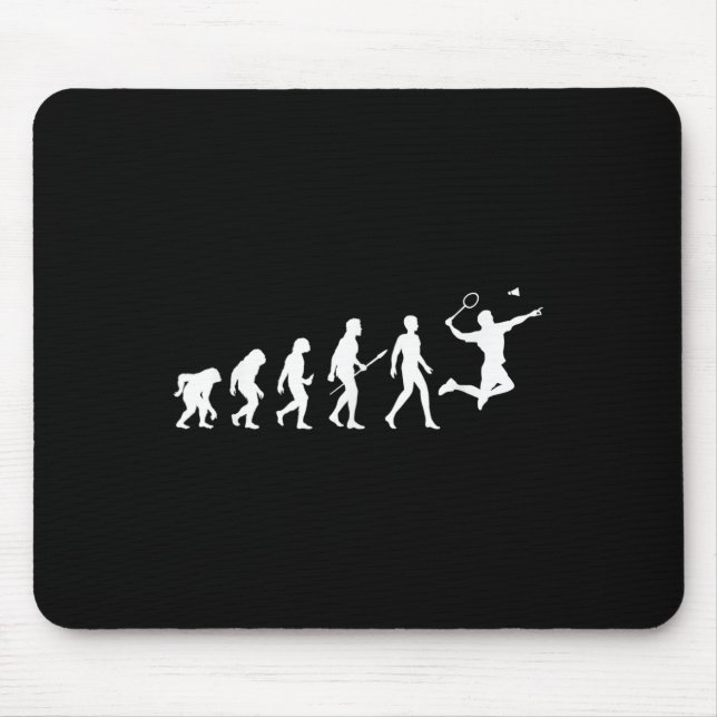 Mousepad Evolução Do Presente De Badminton Para Jogadores D (Frente)