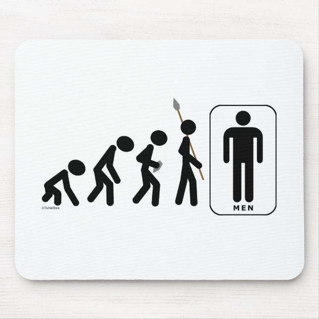 Mousepad Evolução dos Homens (Frente)