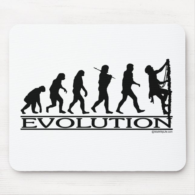 Mousepad Evolução - escalando (Frente)