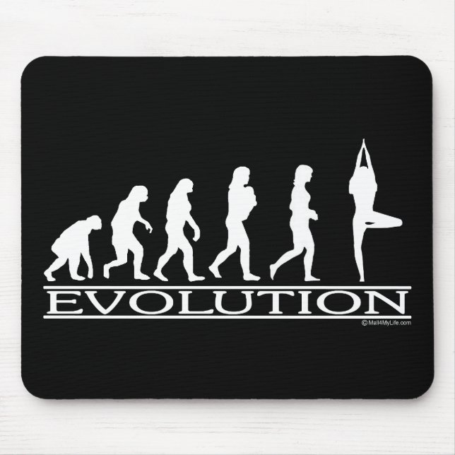 Mousepad Evolução - ioga (Frente)