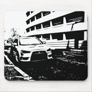 Mousepad Evolução x de Mitsubishi Lancer - amor de I meu
