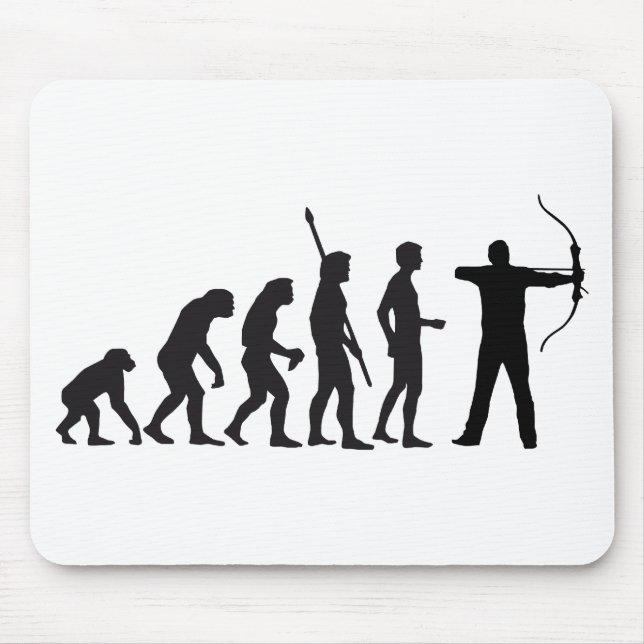 Mousepad evolution bow and arrow (Frente)