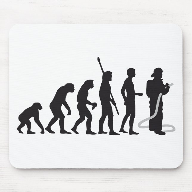 Mousepad evolution firefighter (Frente)