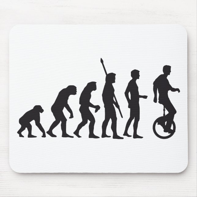 Mousepad evolution unicycle (Frente)