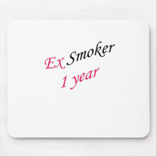 Mousepad ex-fumador de 1 ano