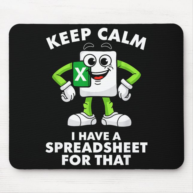 Mousepad Excel Coworker Employee Farewell Goodbye Birthday  (Frente)