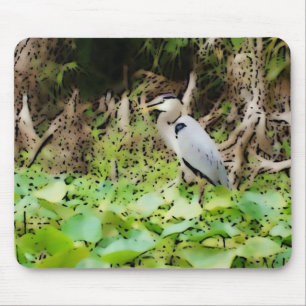 Mousepad Excelente Blue Heron