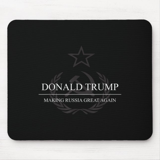 Mousepad Excelente contra o Fazer da Rússia novamente Engra (Frente)