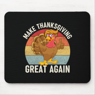 Mousepad Excelente De Ação De Graças Novamente Engraçado Tr