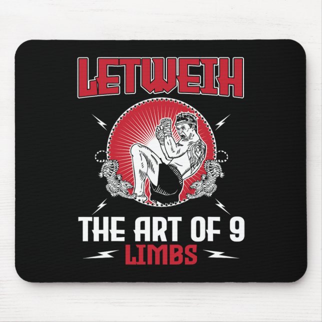 Mousepad Excelente Lethwei Boxing Outfit Kick Mma Kickboxin (Frente)