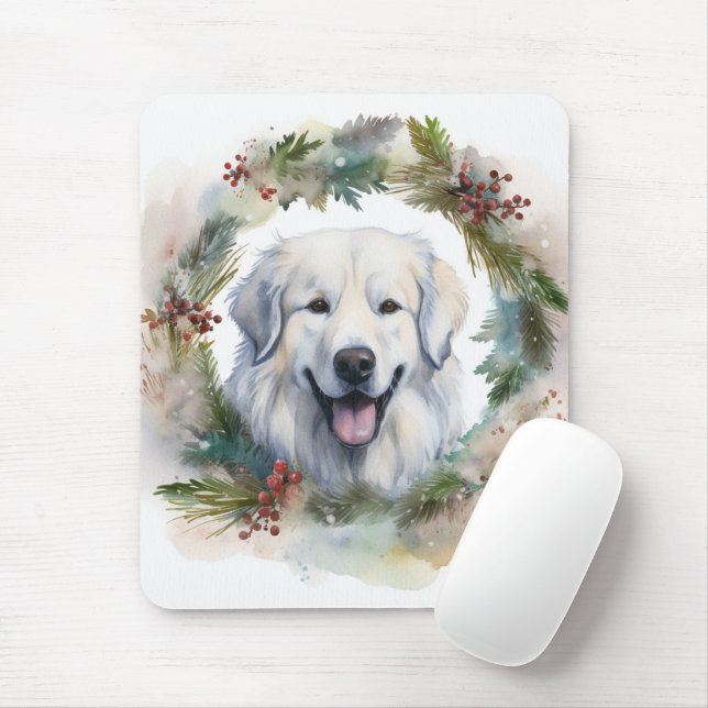 Mousepad Excelente Pirenéus Fúria Festiva Fúria Fúria (Com mouse)