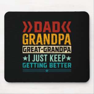 Mousepad Excelente Vovô Dia de os pais Vovô