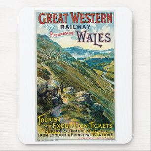Mousepad Excelente Western Rail ~ Wales