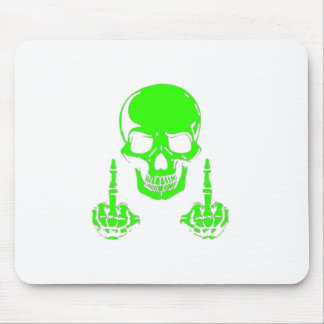 Mousepad exclusivo caveira verde !!