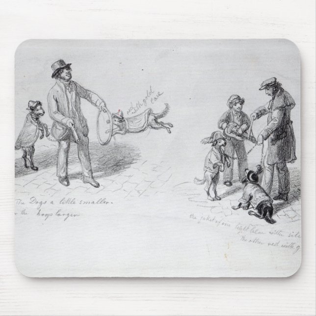 Mousepad Executores da rua, c.1839-43 (Frente)