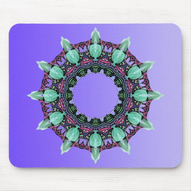 Mousepad EXEMPLO APENAS gradientes de COR - violeta (Frente)