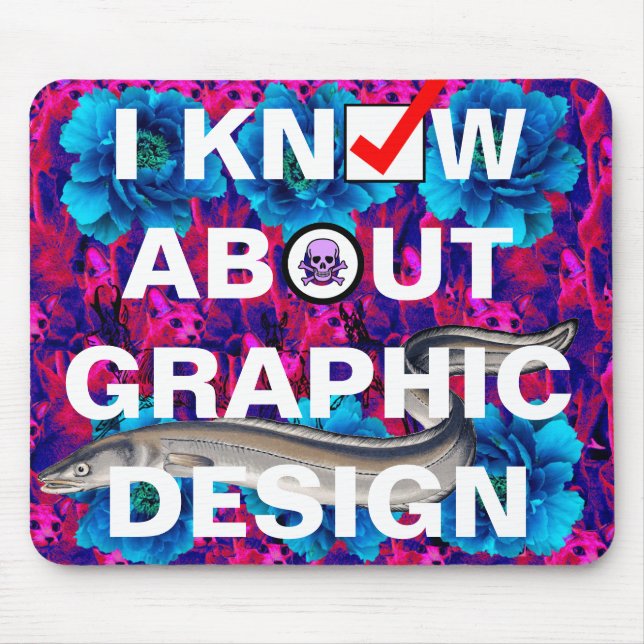Mousepad exemplo do design gráfico (Frente)