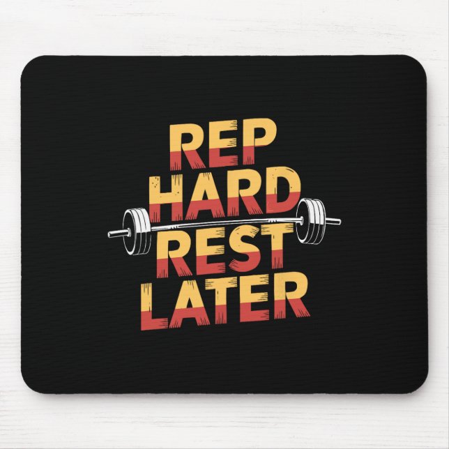Mousepad Exercício Bench de Imprensa Exercício de Construçã (Frente)