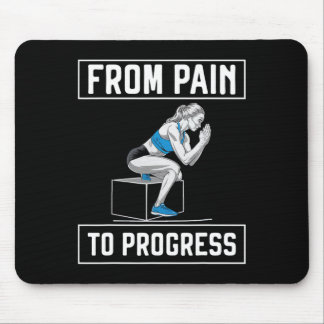 Mousepad Exercício de Agachamento Búlgaro Fitness Musculaçã