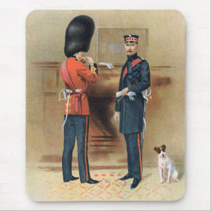 Mousepad Exército britânico - guardas escocesas
