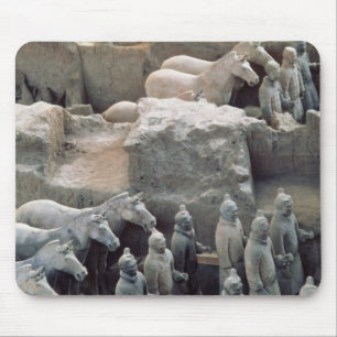 Mousepad Exército do Terracotta, dinastia de Qin, 210 BC