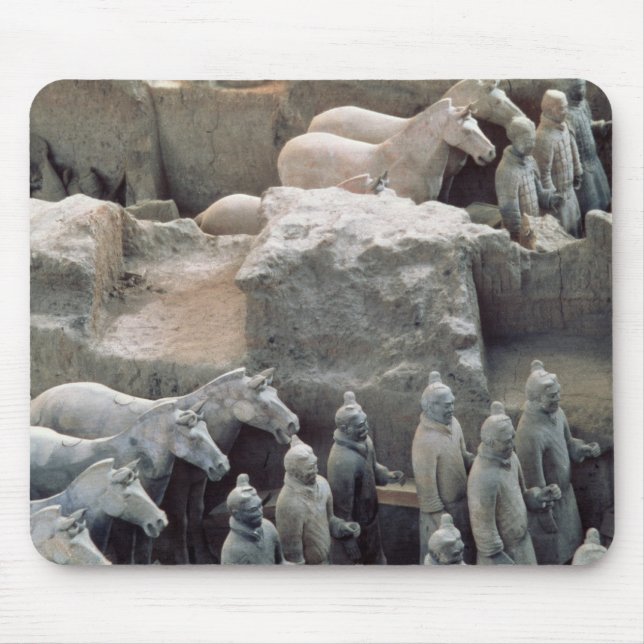 Mousepad Exército do Terracotta, dinastia de Qin, 210 BC (Frente)