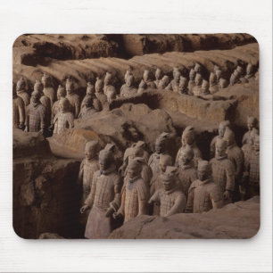 Mousepad Exército dos guerreiros da terra cotta no Imperado