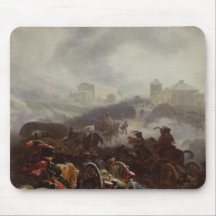 Mousepad Exército francês que cruza a serra de Guadarrama