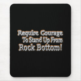 Mousepad "Exigir Coragem" Design. Comprar Agora