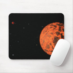 Mousepad Exoplaneta Ucf-1.01 Orbitando Uma Estrela Chamada