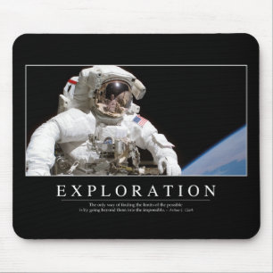 Mousepad Exploração: Citações inspiradas 2