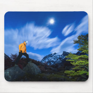 Mousepad Explorador na área de Cerro Torre