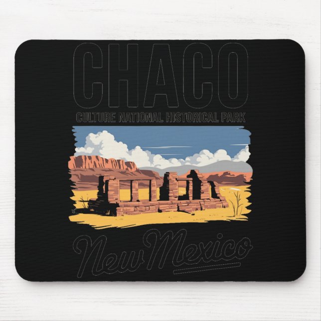 Mousepad Explore Chaco Culture National Park New Mexico  (Frente)