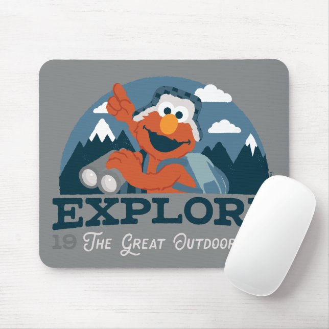 Mousepad Explore O Excelente Lá Fora (Com mouse)