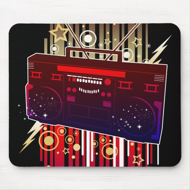 Mousepad Explosão da Boombox (Frente)