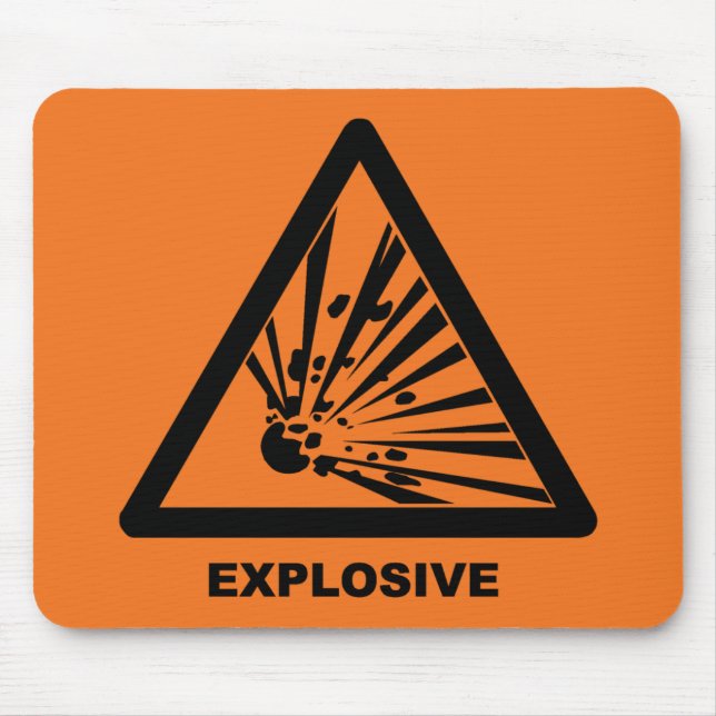 Mousepad explosivo (Frente)