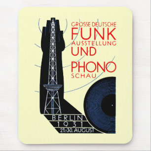 Mousepad Expo de Música e Rádio Alemão de 1931
