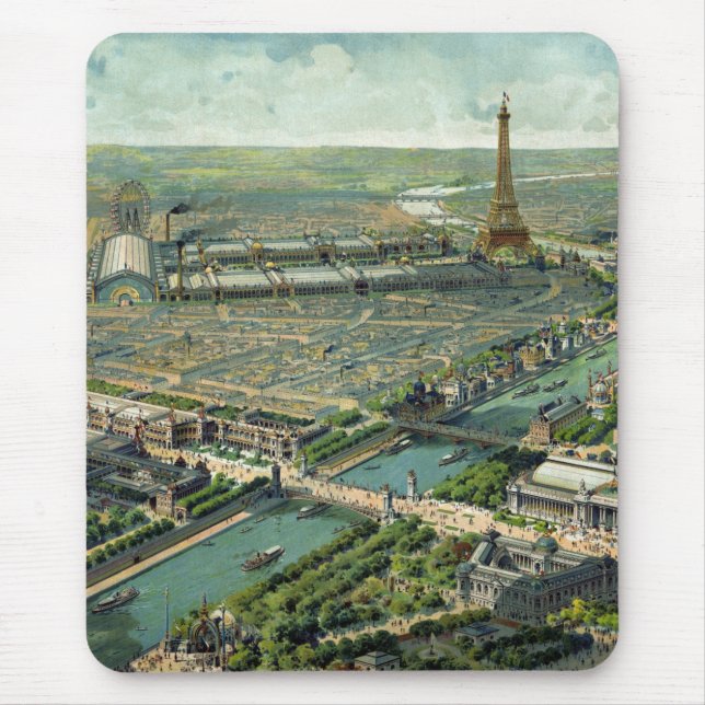 Mousepad Expo do mundo Paris 1900 France (Frente)