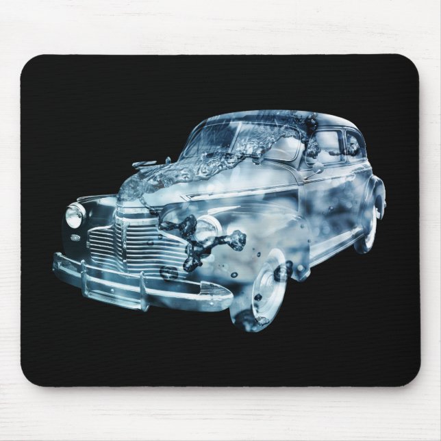 Mousepad exposição dupla à lavagem de carros (Frente)