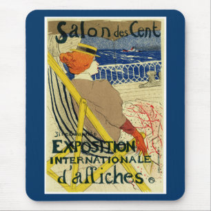 Mousepad Exposição Internationale do ~ do centavo do DES