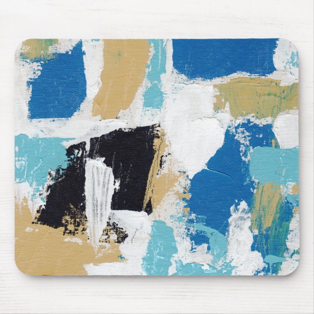 Mousepad Expressão abstrata #6 por Michael Moffa (Frente)