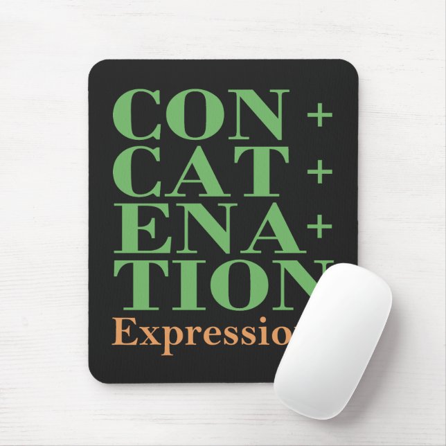 Mousepad Expressões de Concatenação em Programação Cobol (Com mouse)
