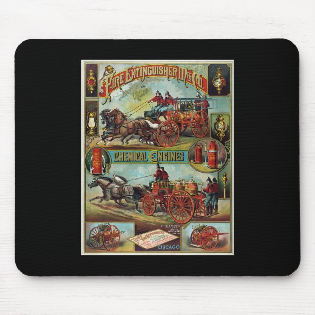 Mousepad Extintor Mfg. Co. (Frente)
