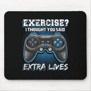 Mousepad Extra Vive Engraçado Jogo de Controlador de Vídeo