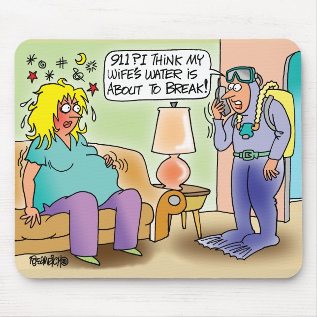 MOUSEPAD EXTREMAMENTE GRÁVIDO - BENZINHO DO (Frente)