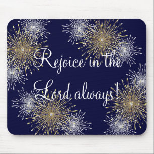 Mousepad Exulte no senhor sempre!