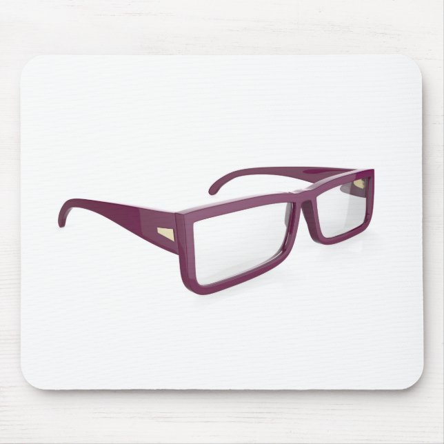 Mousepad Eyeglasses roxos (Frente)