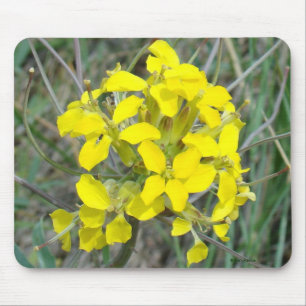 Mousepad F14 Flores Silvestres Amarelas